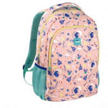 Mochila Escolar 2 Cremalleras