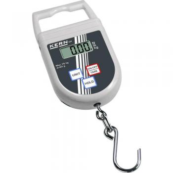 Báscula colgante digital Kern Balanza CH 50K100, capacidad hasta 50 kg, resolución de 100 g
