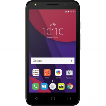 Alcatel PIXI 4 - Smartphone de 5, Doble SIM, Android, 8GB, MicroSIM, 4G LTE, GSM, HSPA+, UMTS con Diseño Negro/Blanco