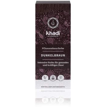 Khadi Bio Color Cabello Marrón Oscuro - 100 gr