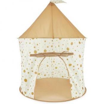 Tienda de campaña pop-up para niños Dots - plegable, unisex, color beige