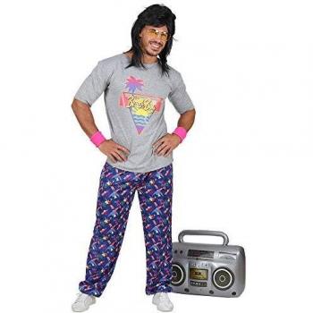 WIDMANN Disfraz de adultos 80s Beach Boy