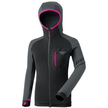 Chaqueta Forro Polar con Capucha Dynafit Radical Polartec Mujer Negro Gris Rosa
