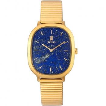 Reloj Tous mujer 000351665 Heritage Gems acero inoxidable IP dorado esfera lapislázuli