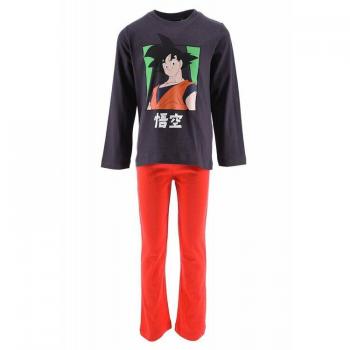 Suncity Pijama Largo de Algodón Dragon Ball para Niño