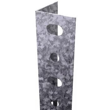 WOLFPACK LINEA PROFESIONAL 21030276 Perfil Estanteria Galvanizado Barra 2,5 m. P40, Multicolor, Extra Large