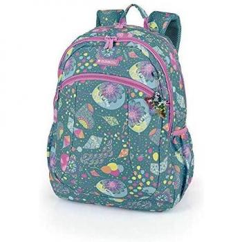 Gabol | Mochila Adaptable a Carro Mimic Turquesa con Espalda termoformada