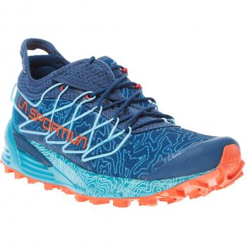 La Sportiva Mutant Women's Trail Running Shoes, UK 4, Storm Blue/Cherry Tomato