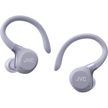 Auriculares Deportivos Inalámbricos JVC HA-EC75T, Cancelación de Ruido, 11h Batería, Protección IP57, Color Violeta