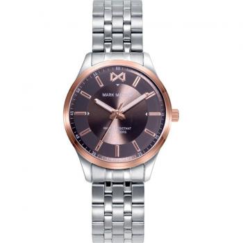 MARK MADDOX - Reloj de Mujer Marais caja bicolor en Ip rosa y brazalete en acero