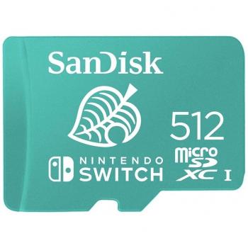 SanDisk 512GB UHS-I microSDXC Memory Card for Nintendo Switch
