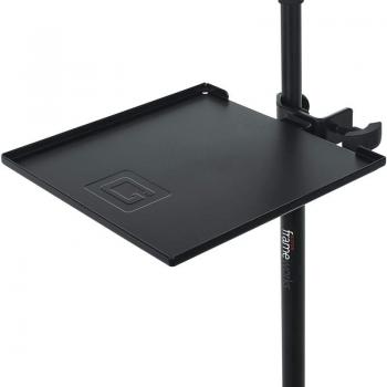 Gator Frameworks Clamp-On Microphone Stand Accessory Shelf (9 x 9)