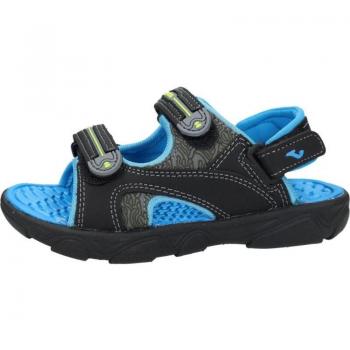 Sandalias de verano para niño JOMA SOCEJS2401V en color negro-azul, con velcro y fabricadas en goma