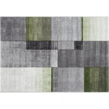 Alfombra 3D Gris y Verde 230x160 cm Timelapse