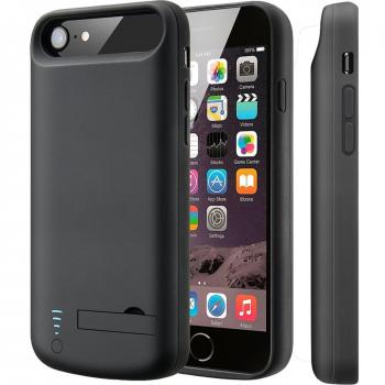 Funda Batería para iPhone 7/8 iPhone 6/6s, Cofuture 5500mAh 200% Batería Extra Ultra Cargador de Batería Rápido Delgado Cargar Prueba de Choques Recargable Batería Potencia iPhone Móvil Portátil Inalámbrica Banco de Energía Funda Cargador