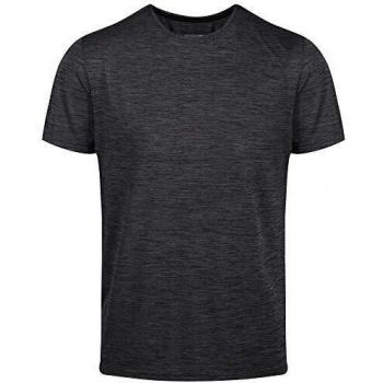 Regatta Fingal V-Camiseta Estampada para Deportes Activos, De Secado Rápido Y Manga Corta T-Shirts/Polos/Vests, Hombre, Magnet Marl, 5XL
