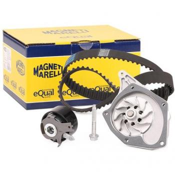 Bomba de agua y kit de correa de distribución MAGNETI MARELLI 132011160012