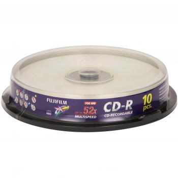 Fujifilm CD-R 700MB 52X Pack de 10 Unidades