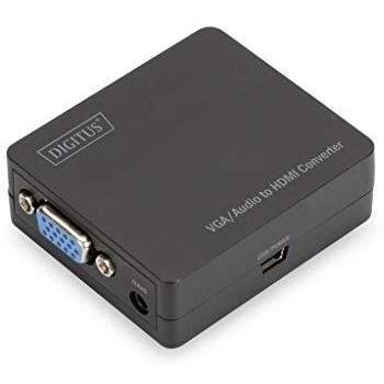 Digitus DS-40131 Convertidor de Video VGA/Audio RCA a HDMI - Full HD