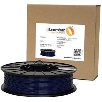 Fillamentum - Filamento de PLA para impresoras 3D, diámetro 1,75 mm color azul cobalto