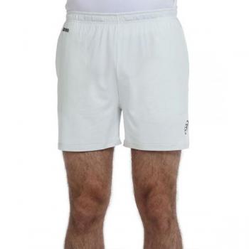 Short Bullpadel Meis Hielo - Pantalones cortos para hombre, color blanco, talla XL