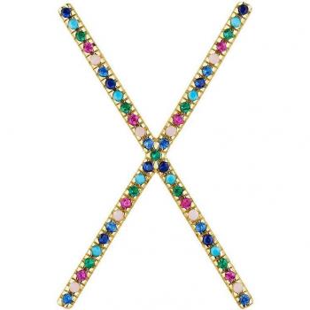 Piercing Earcandy XXL XA - Plata y Baño de Oro 18k