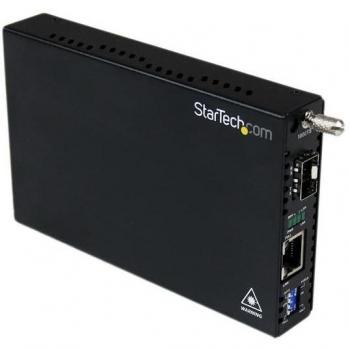 StarTech.com Gigabit Ethernet Fiber Media Converter with Open SFP Slot