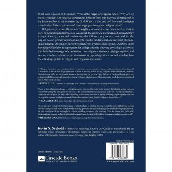 Cascade Books: Inquiries into the Psychology of Religion