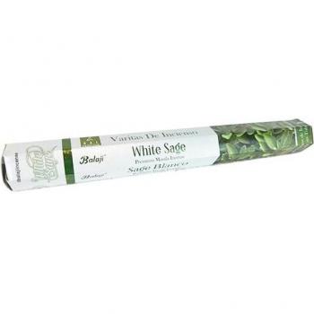 Incienso Balaji Salvia Blanca White Sage - Caja completa 12 x 15gr