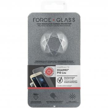 forceglass – Protector de Pantalla de Cristal Templado Curvado para Huawei P10 Lite