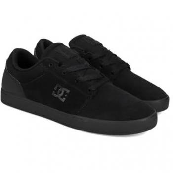 Zapatillas DC Shoes Crisis 2 - Black/Black/Black, Zapatillas de hombre, color negro, tallas disponibles: 47 y 42.5