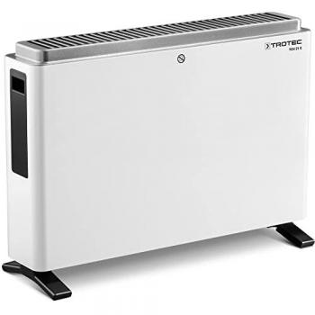 TROTEC Convector TCH 21 E - Calentador eléctrico, radiador plano, 3 niveles de calefacción (800 W / 1.200 W / 2.000 W)