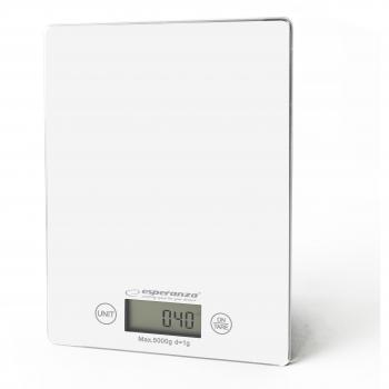 Báscula de Cocina Esperanza EKS002W Blanco 5 kg
