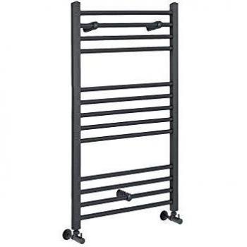 Radiador Toallero Plano Antracita 1000mm x 600mm - 677 Vatios
