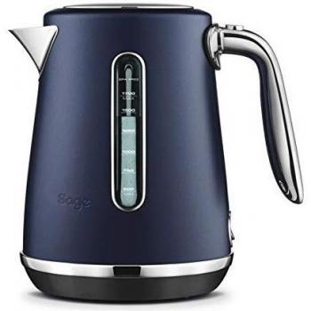 Hervidor Eléctrico Sage The Soft Top Luxe 1,7 L Azul Damson - 2400 W, Silencioso y Sin Cable