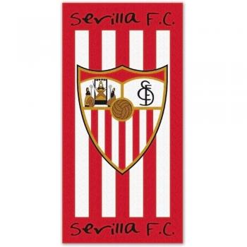 Secaneta 60041.000 - Toalla, 76 x 152 cm, terciopelo, estampada Sevilla FC