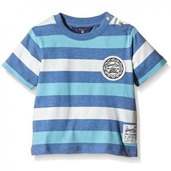 Gant SC. BOY STRIPED SS TSHIRT-camiseta Bebé-Niñas    Azul Blue