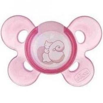 Chicco Physio Comfort Chupete Anatómico de Silicona 6-12 Meses Rosa 1 Unidad