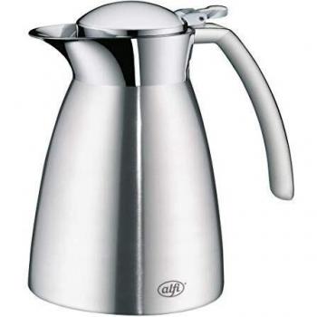 Isolierkanne Alfi Gusto TT, 0,4 L, acero inoxidable mate, tapa móvil, mantiene caliente por 12 horas y frío por 24 horas, apta para lavavajillas