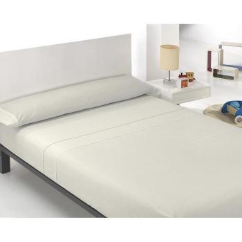 Juego de Sábanas Agora Blanco Suavidad Insuperable 90 cm Beige