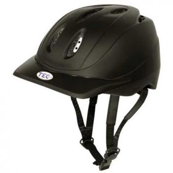Casco de montar TECair talla L negro mate