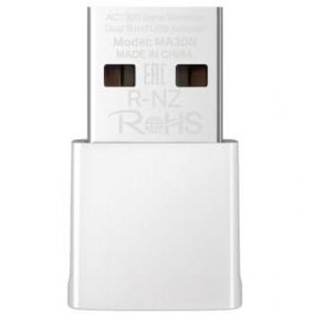 Adaptador USB Nano WiFi Doble Banda AC1300 Mercusys MA30N