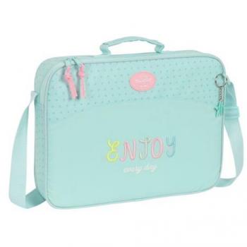 Cartera Extraescolares Reciclado Blackfit8 Enjoy 38x28x6cm