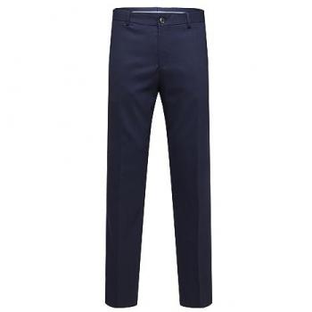 Selected Slim Fit Navy Dress Pants for Men - Size 58