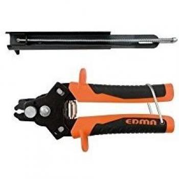 EDMA - Top Grafer 16 - Grapadora Manual para Vallas con Cargador - 50 Grapas - Ideal para Alambradas - Ligera, de Fácil Manejo - 040155 - Herramienta Manual de Calidad para Uso Profesional y Doméstico