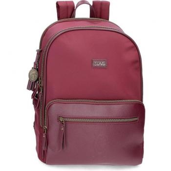 Mochila Portaordenador El Potro Lana Burdeos