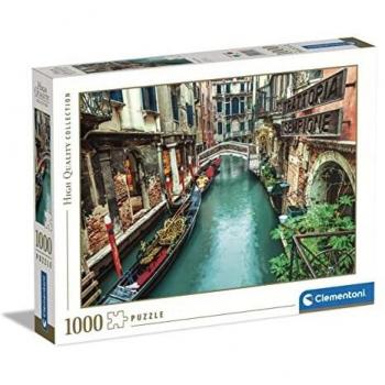 Clementoni Collection 39458 - Venice Canal Puzzle For Adults and Children - 1000 Pieces, Ages 10 Years Plus