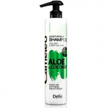 Cameleo Aloe & Coconut Champú Hidratante 250 ml para cabello seco y delicado