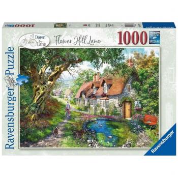 Rompecabezas Ravensburger - 1000 piezas - Flower Hill Lane