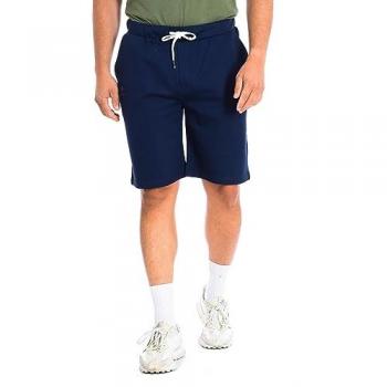 La Martina Men's Blue Cotton Sports Shorts TMB003-FP221 Size 2XL